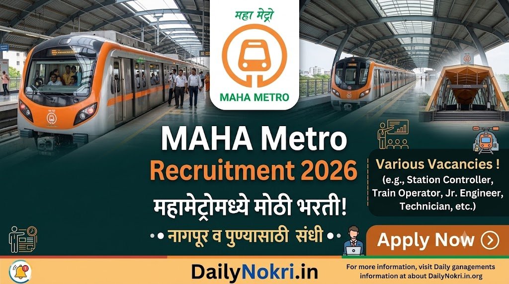 Maha Metro Bharti Application