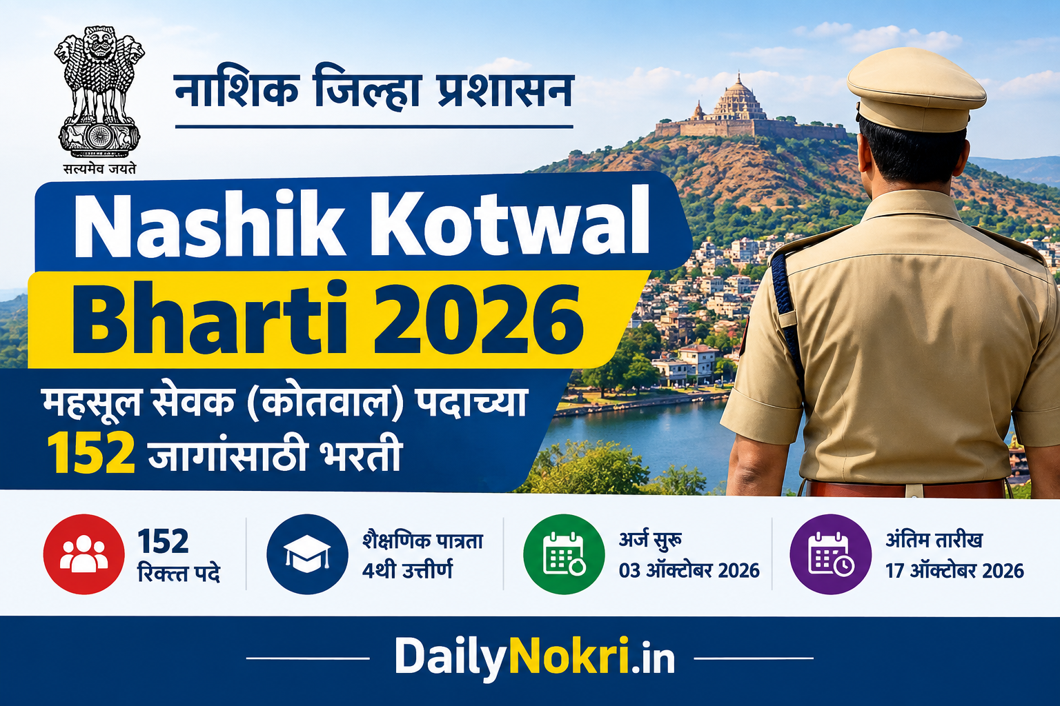How To Apply For Nashik Kotwal Bharti 2026
